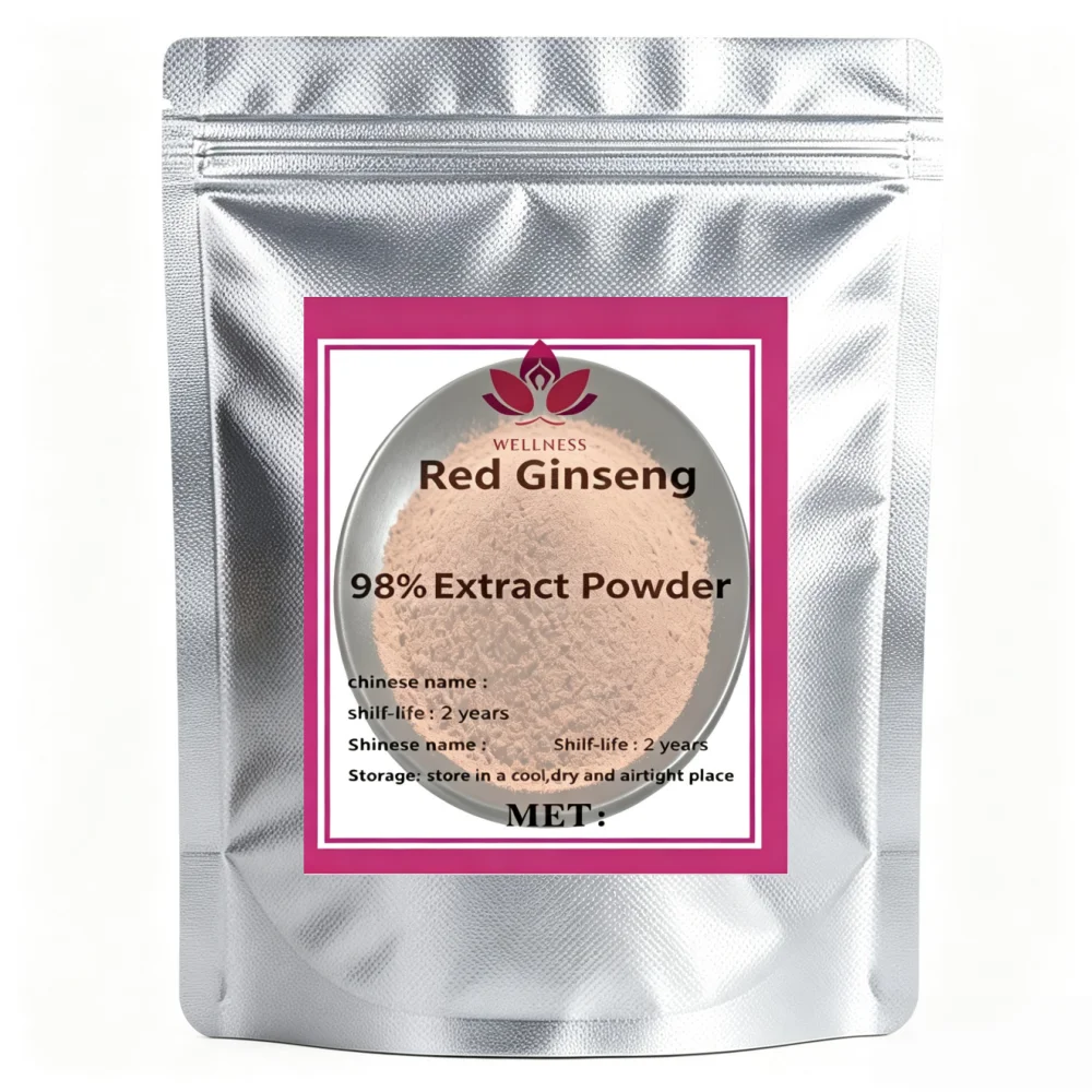 KOREAN RED GINSENG EXTRACT POWER: Factory-Pro Sealed for Home Crafts! Pair w/ Holiday Bright Glitter Powd – Boost Festive DIYs