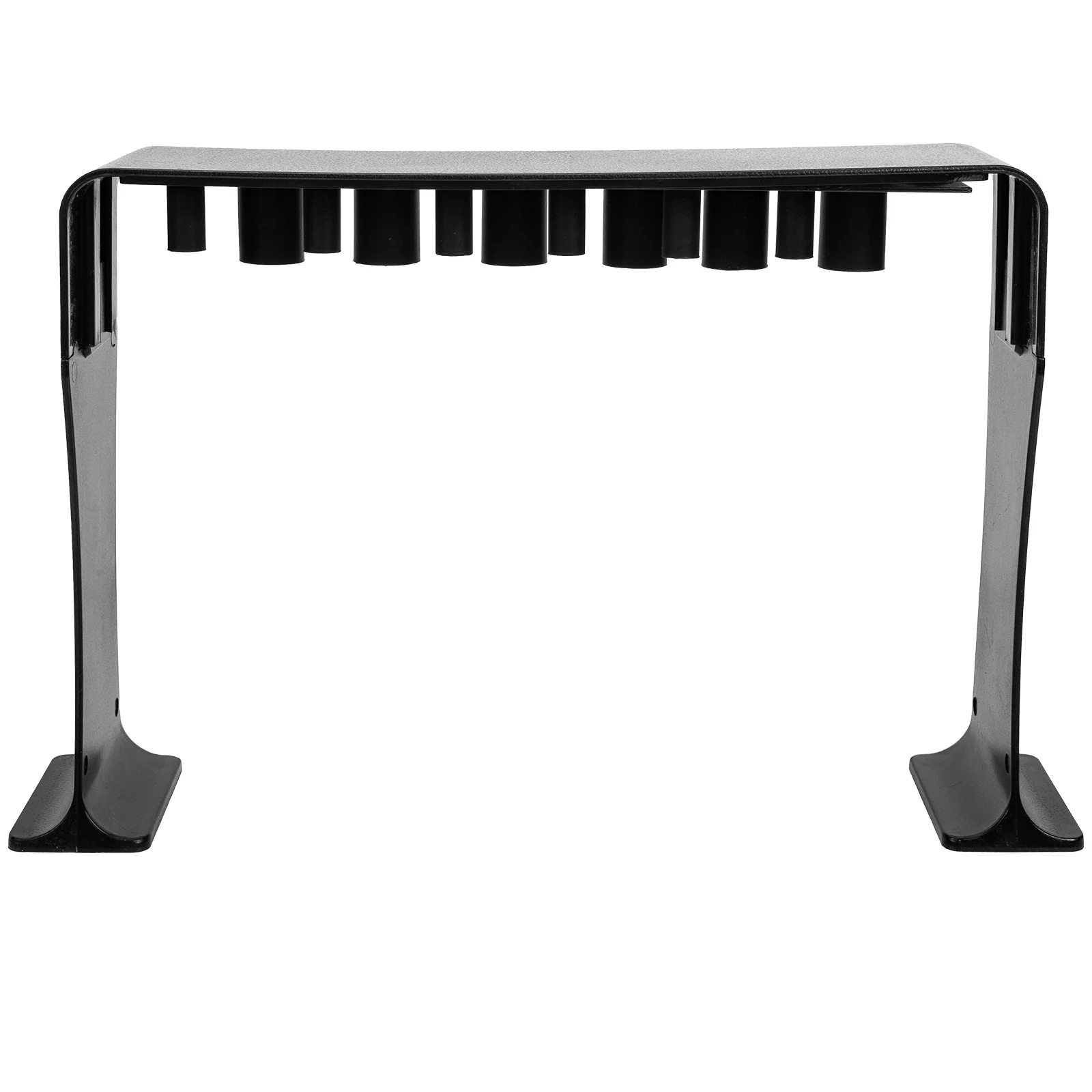 Estante de secado para brochas de maquillaje, soporte portátil grande para organizar ropa, hierro forjado