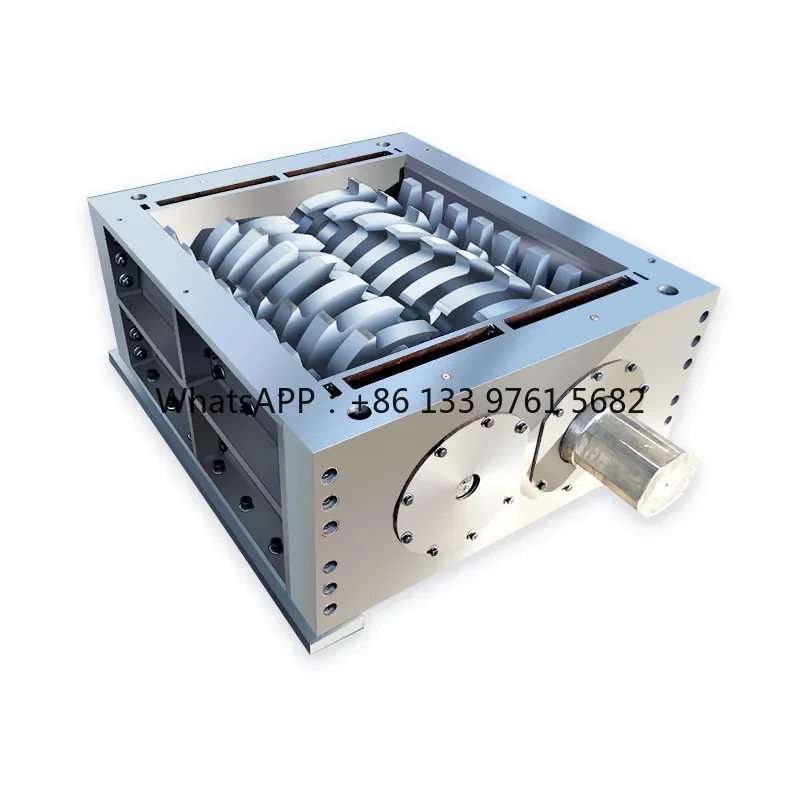 

Industrial Double Shaft Scrap Metal Shredder shaft chamber