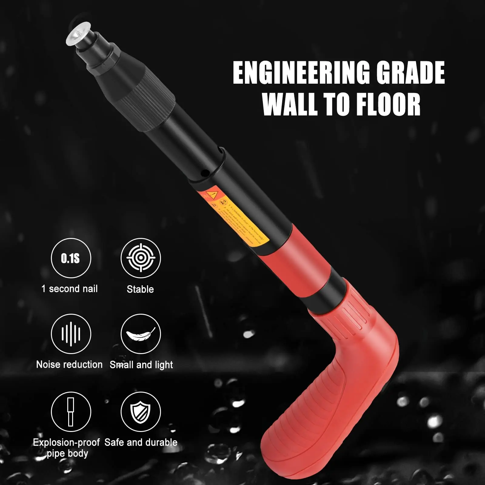 Nail Gun Manual Nail Gun Rivet Tool Home Wall Waterline Pipe Holder Fastening Tool Metalworking Woodworking