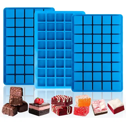 1 Square Chocolate Bar Mold Silicone Deep Cavity Mold Fondant Mold Candy Jelly Ice Cube Praline Caramel Mold DIY Cake BakingTooL