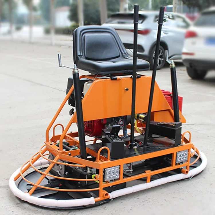 Polishing Driven Power Scraper Concrete and Cement Pavement Driven Dual Disc Wiping Machine