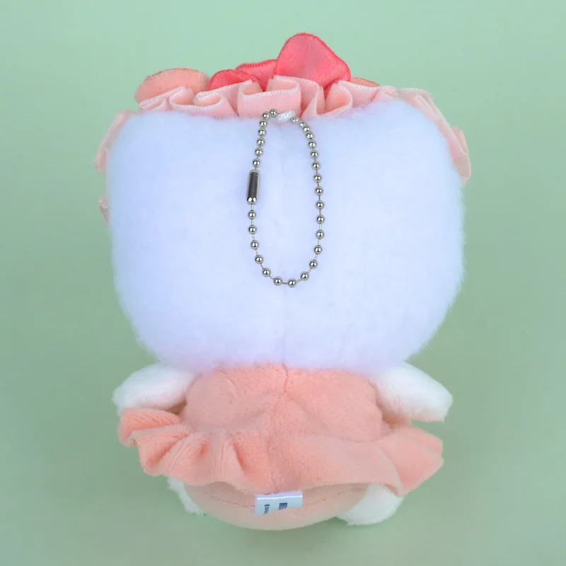 Kawaii Sanrio peluche ciondolo portachiavi Anime My Melody Cinnamoroll Kuromi Cartoon studente zaino giocattoli decorativi ragazze Halloween