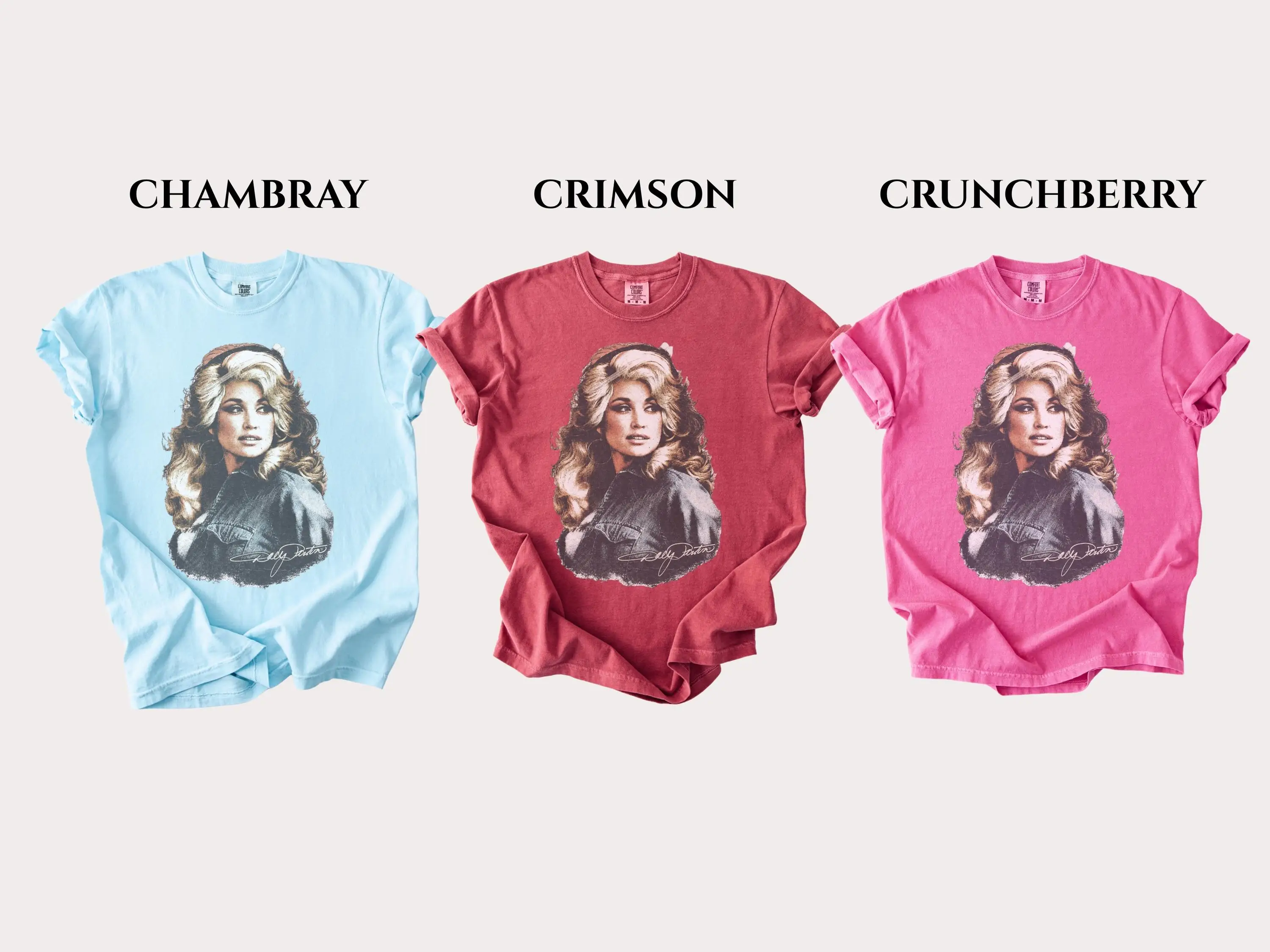 Dolly Parton Signature Vintage Graphic Shirt, Retro Country Music T Shirt, Dollywood Tee