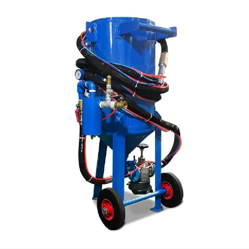 

Portle Small High-Prsure Pneumatic Sandblasting Hine Rust Steel Structure Vehicle S And Crane Renoion