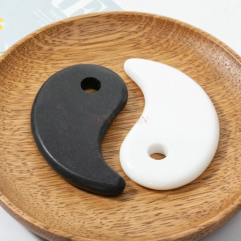 

Bian Stone Scraping Plate Energy Stone Health Preservation Energy Stone Universal Meridian System