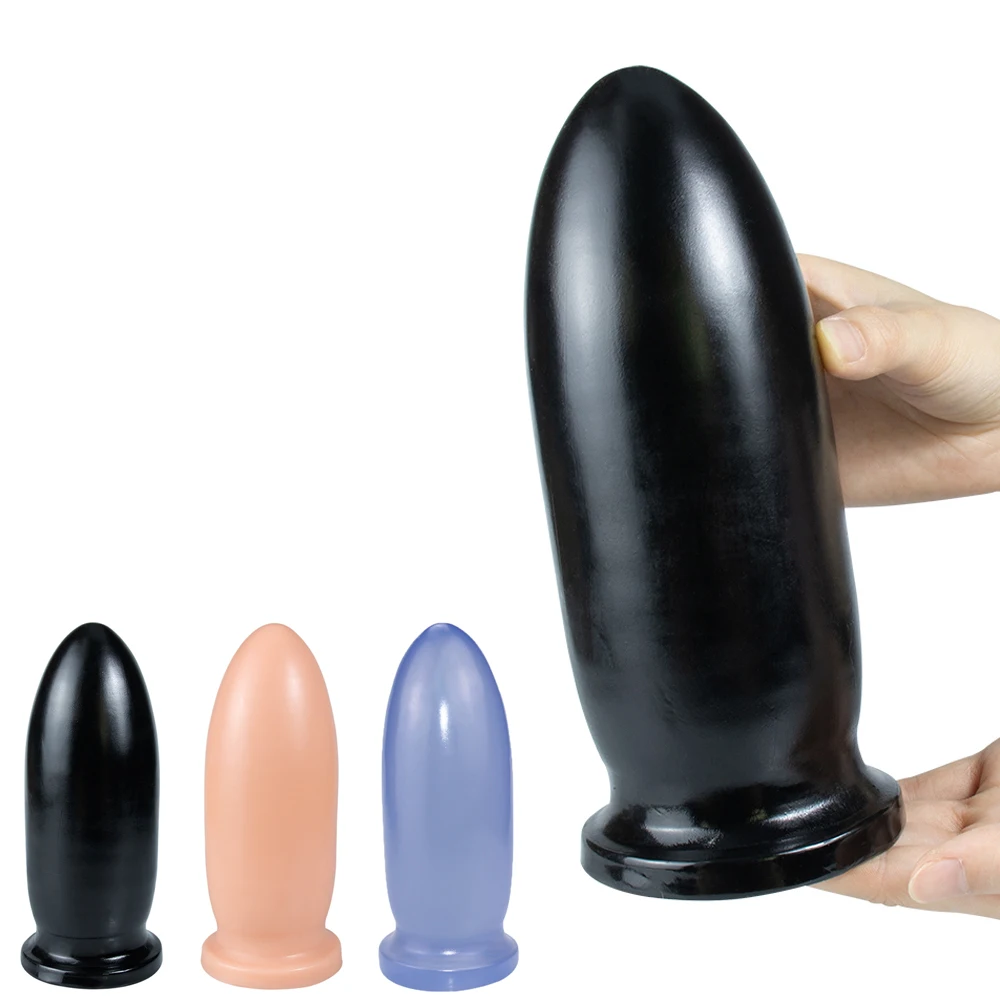 

3in Huge Anal Sex Toys Big Butt Plug Dildo Gode Anus Dilator Buttplug Prostate Massager Masturbation for Men Women Adult Sexual