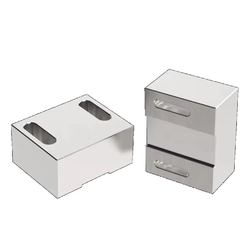 

TRZ-100A Aluminum Soft Jaws Top Machinable Jaws for KSP-100 Self Centering Air Vise - Precision Finish Machining vice