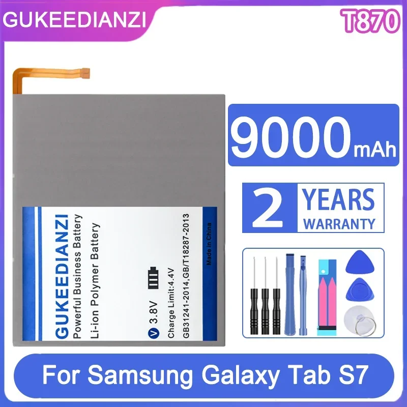 9000mAh Tablet Battery for Samsung Galaxy Tab S7 11 SM-T875 - Extended Usage Time