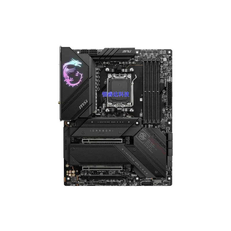 MSI MPG X670E carbono WIFI AMD X670 DDR5 Socket AM5 WiFi6 ATX Hardware de computadora y placa base de Software