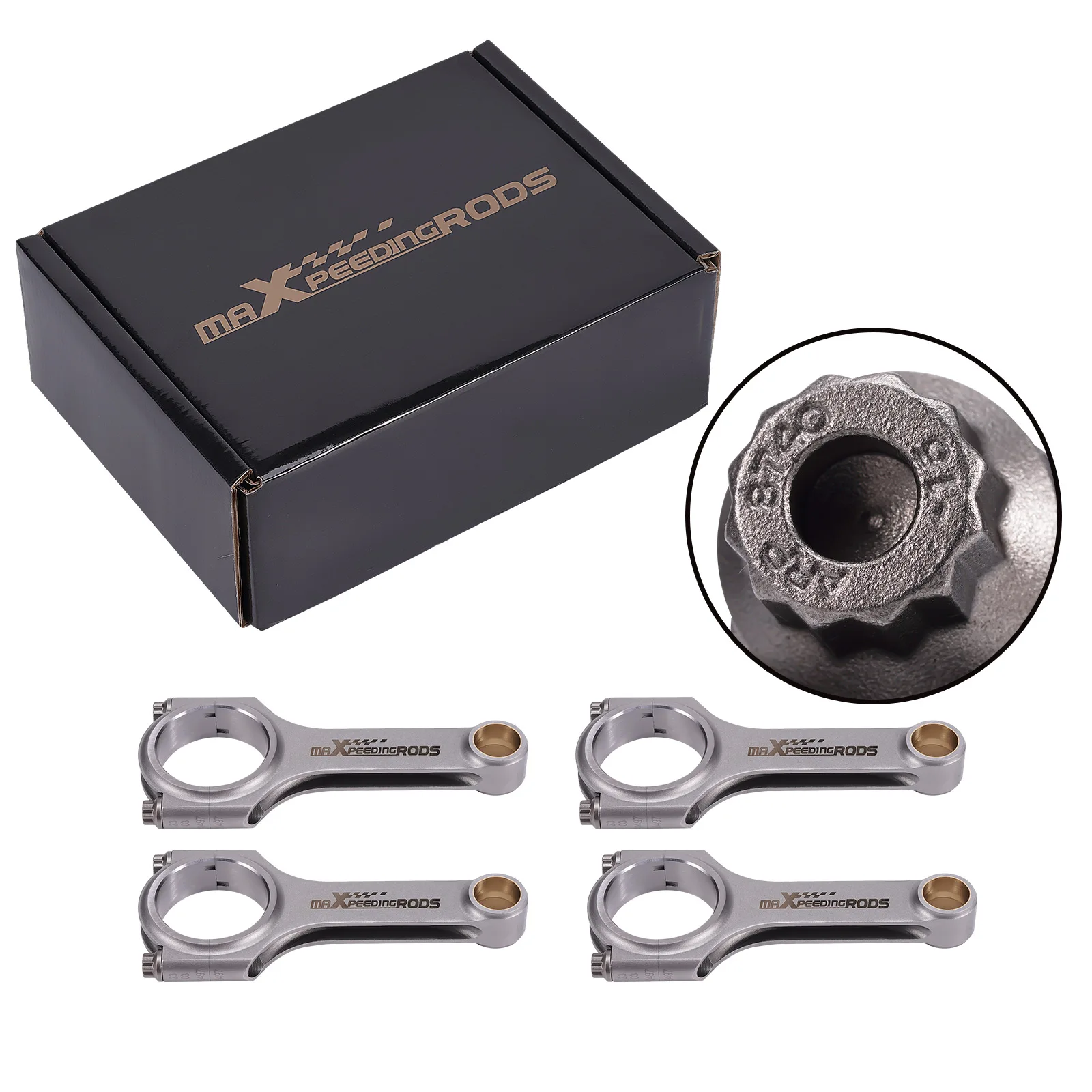 

Forged Connecting Rods+ARP Bolts for Suzuki GSX-R1100W 1993-1998 GSF1200 Bandit