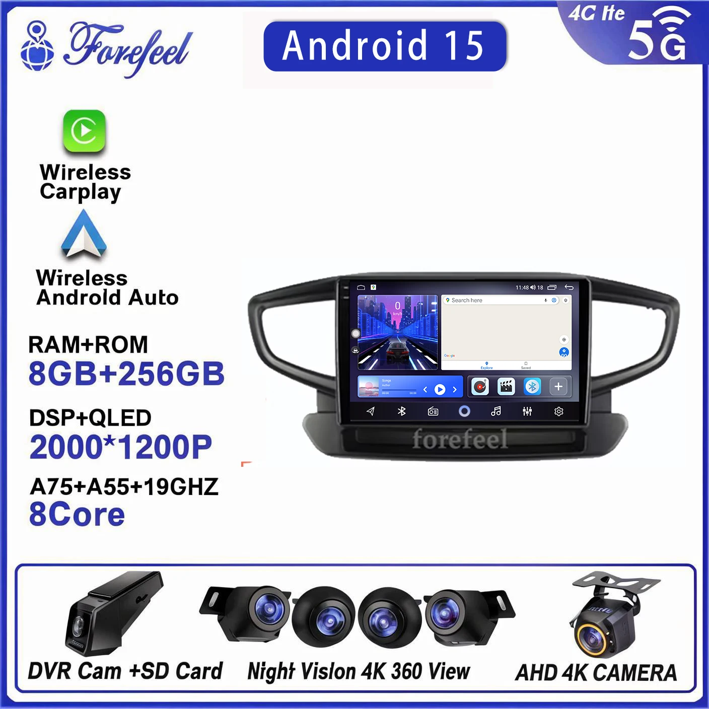 

Android 16 Multimedia For Hyundai Ioniq 2016-2020 Multimedia Car Player Auto Radio Stereo Screen Gps Navigation 5g 2K Dvd