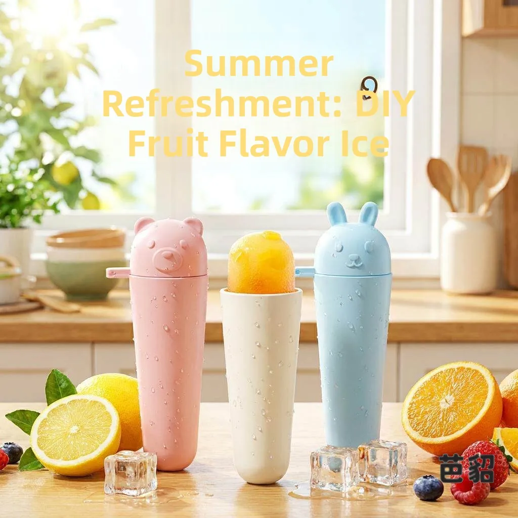 Silicone Ice Cream Bar Mould Easy to Use Home Use Children's Ice Easy to Demold New 2026 Model Kitchen Cooking Tools