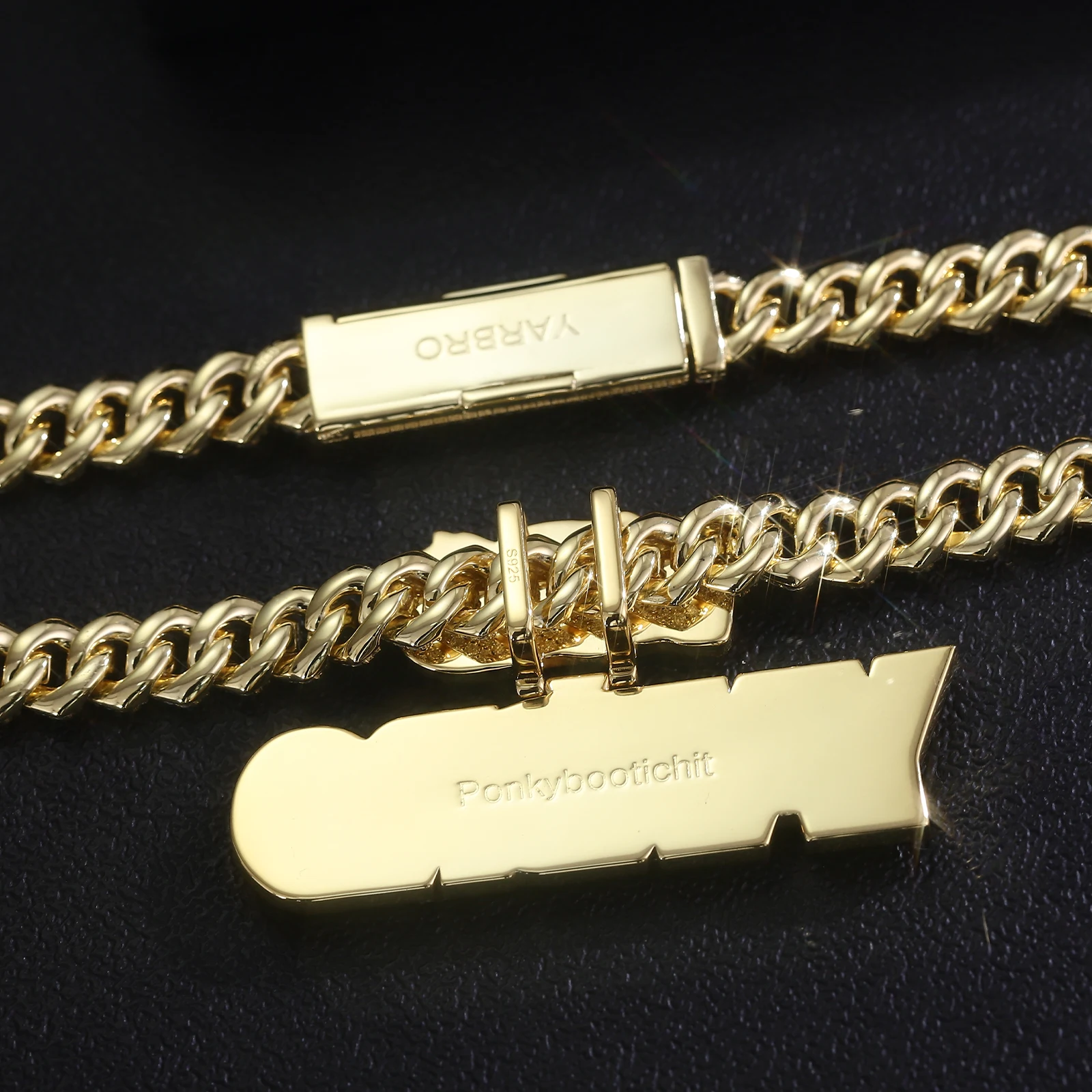 Provence 925 Sterling Silver HipHop Pendant For Men Customize Name YARBRO Pendant Fashion Jewelry Annniversary Party Birthday