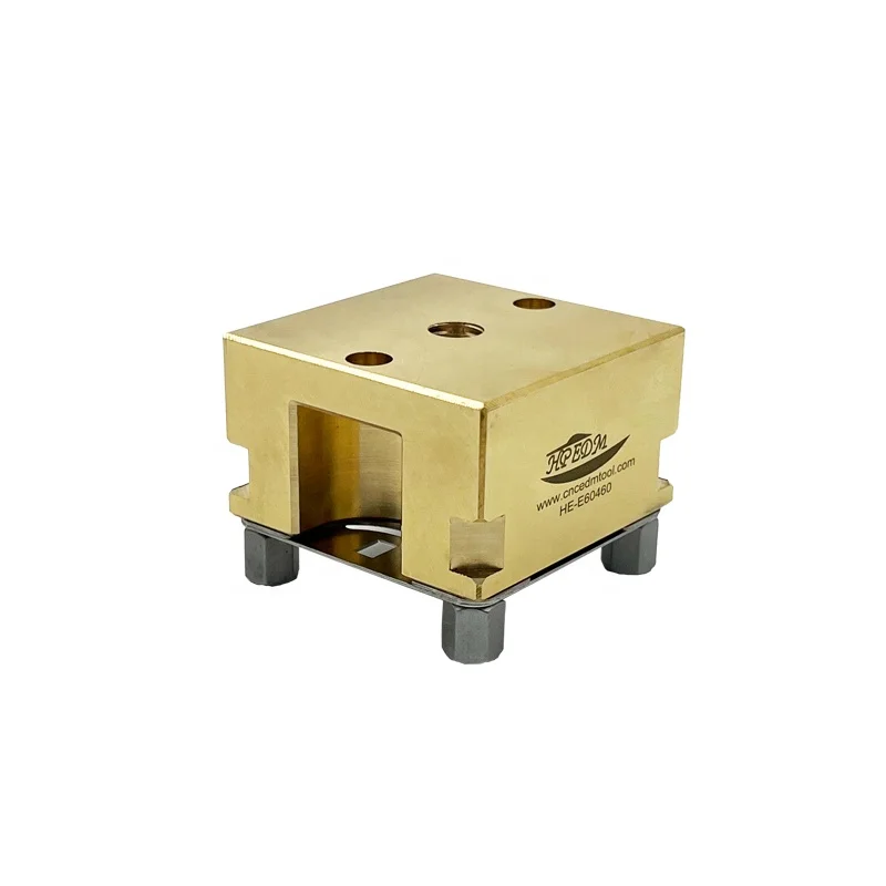 

HPEDM Uniplate ITS C Type Brass Electrode Holder for EDM Sinking Machine HE-E06460.B