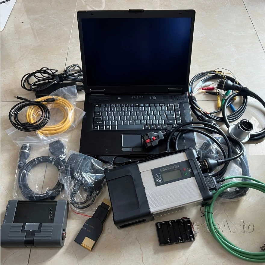 

Full Chips MB Star C5 FOR BM*W ICOM A2 B C Programming 2in1 Diagnostic Tool HDD 1TB Latest Software Installed in CF52 Laptop