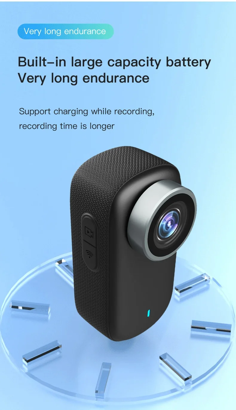 

Magnetic Mini Action Waterprof Sport Portable Camera Wifi 4K Thumb Came Bike Cam Motorcycle Chest Fixed Bodycam DV Camcorder 30M