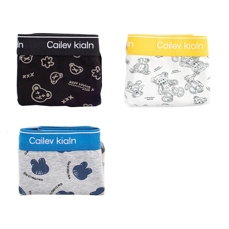 HaleyChan Women's 1Pc Cotton Cartoon Panties Briefs Trans Lesbian Tomboy Transgender Lingerie Underwear Women Boxers for Women