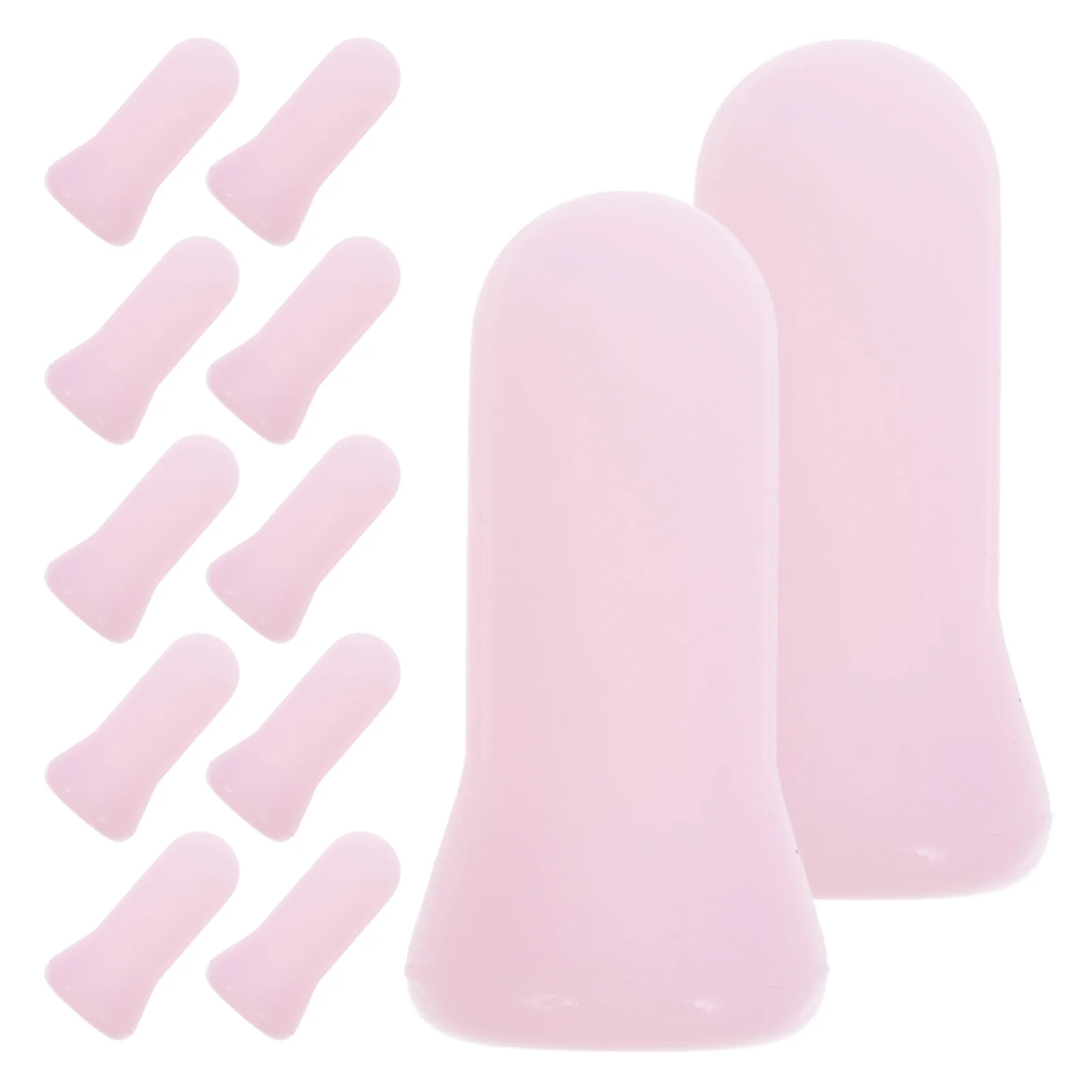 

12 Pcs Eye Cupping Facial Tool Hygroscopic Tank Silica Gel Cups for Massage