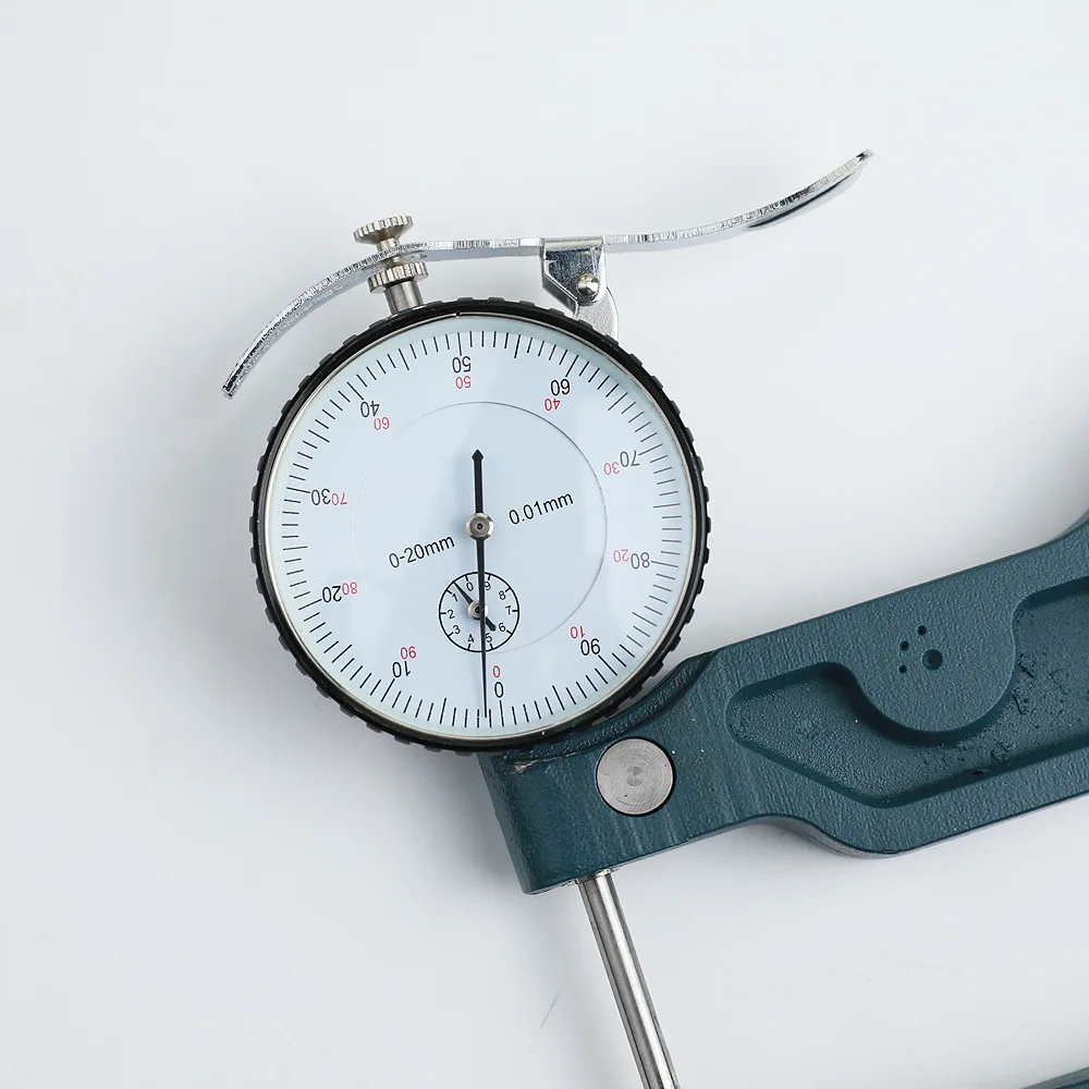 Pointer Percentage Large Span Deep Throat Thickness Gauge Thickness Gauge Large Probe Thickness Gauge 0-10-20 MM 270MM