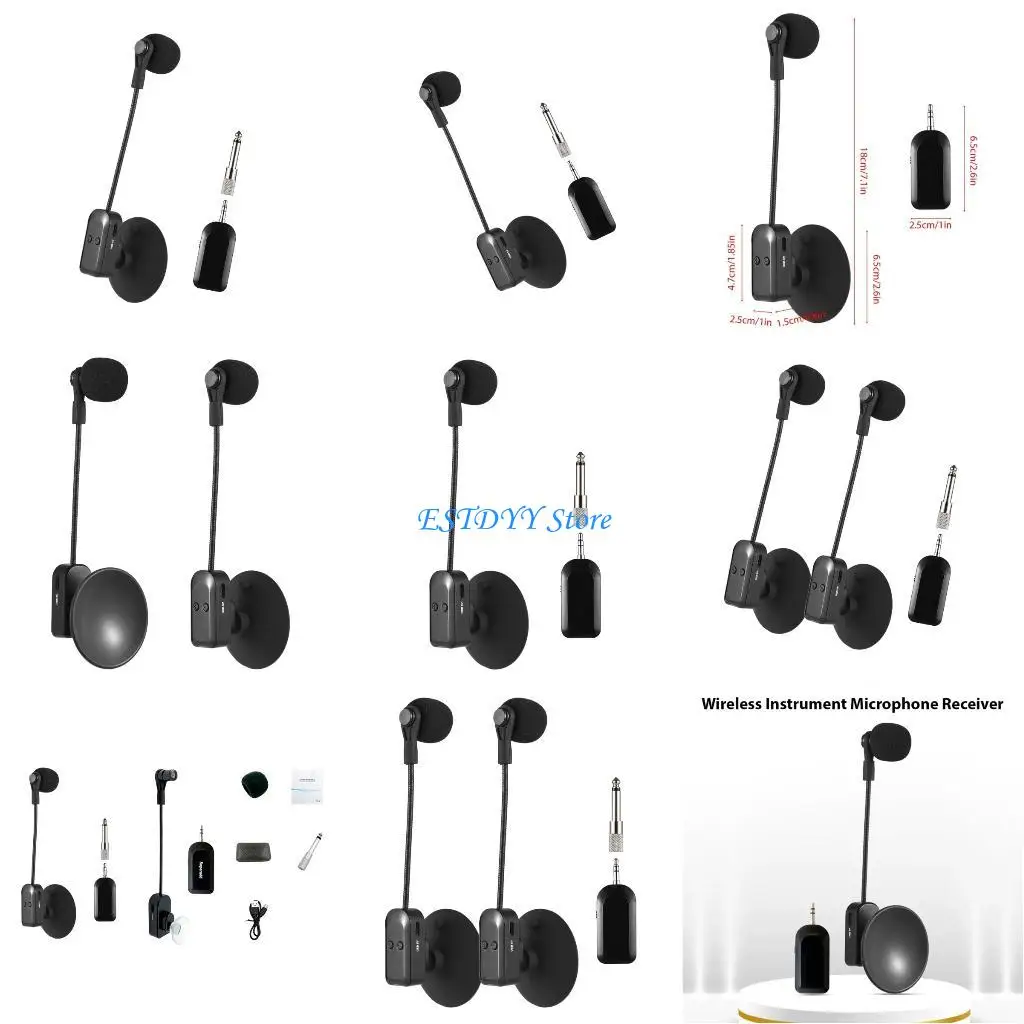 

G6DE Professional Mic Wind Music Instruments Microphone Receiver and Transmitter