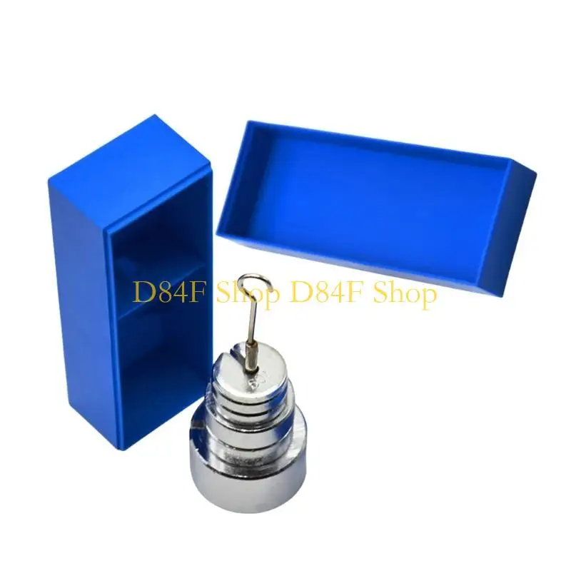 D84F Metal Slotted Weights Set Include 6 Weights Total 350g Weight for Labs