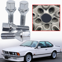 4/5pc Car Wheel Tyre Nut Stud Lug Bolt Screw Replace Longer for BMW 6 Series E24 E63 E64 628 630 633 635 CS CSi Repair Kit Parts