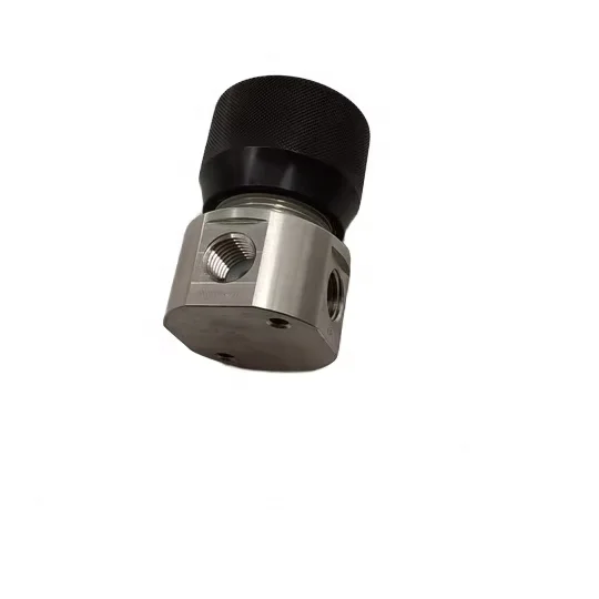 High Temperature Micro Pressure Regulator for Noncorrosive Gas and Low-Viscosity Liquid