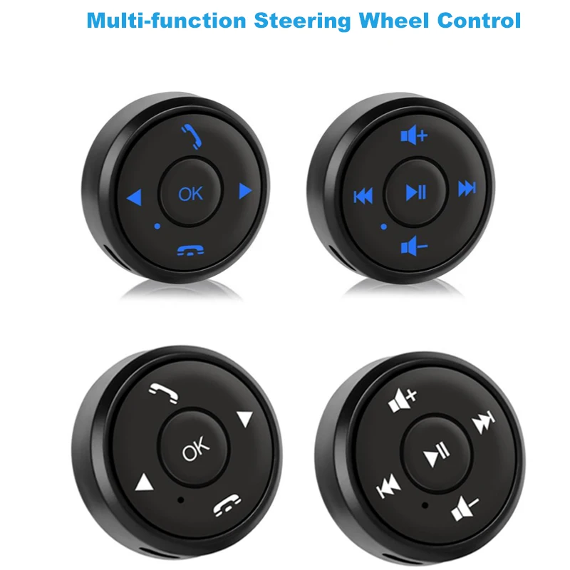 

Universal Wireless Remote Control Car steering wheel button Car DVD Player Radio GPS Navigation Multi-function Switch Button