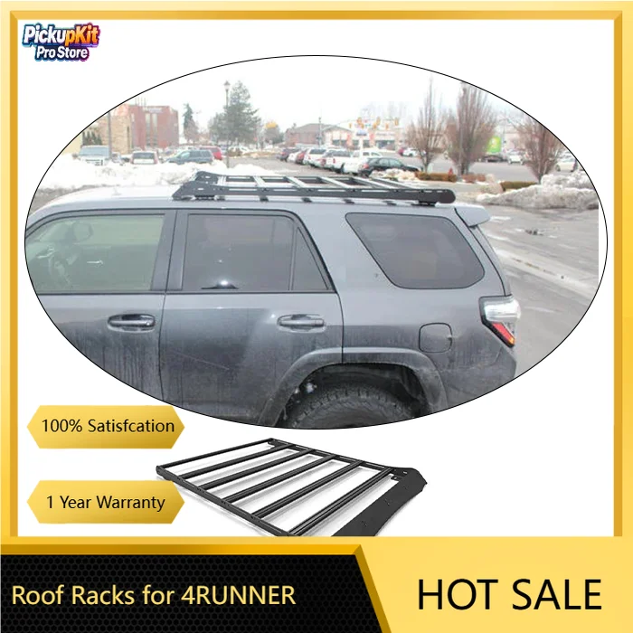 

2010-2021 Aluminium 4x4 Accessories Pickup Truck Roof Rack for 4runner