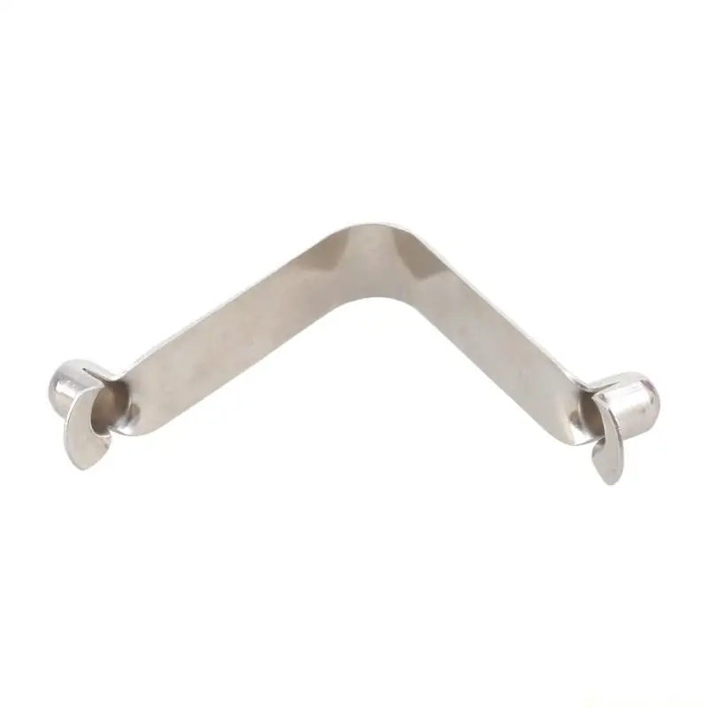 31BE 5Pcs Tent Poles Clip Locking Tube Pin Kayaks Paddle Spring Clip V Shaped Spring Buckle Exquisites Processing