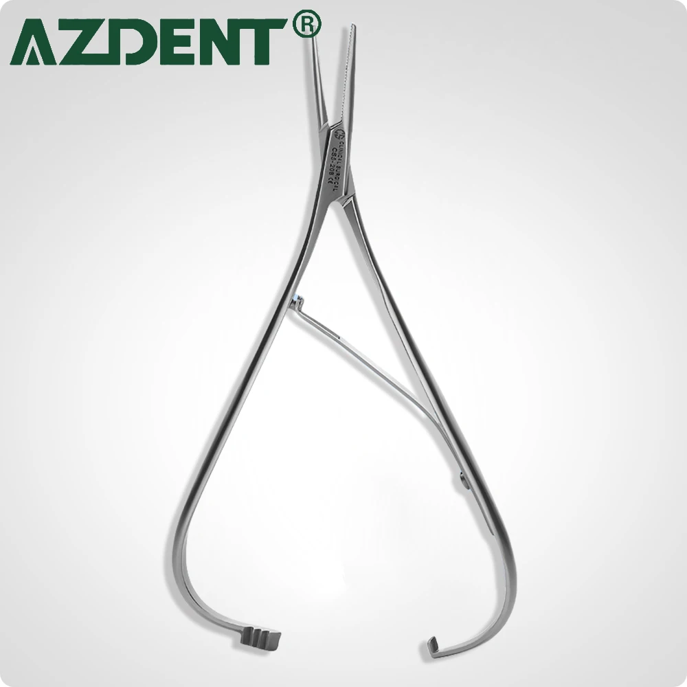 AZDENT Orthodontic Elastic Placement Ligature Ties Holder Stainless Steel Dental Laboratory Tool