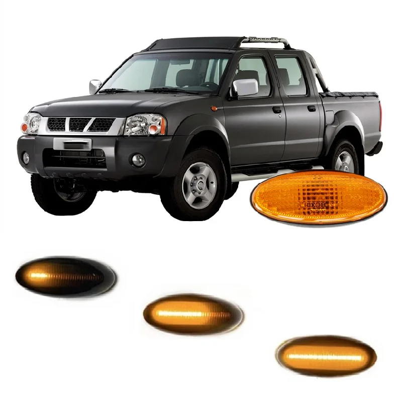 Для Nissan Frontier NP300 King Cab Hardbody D22 LCD22 2001 - 2018 последовательная зеркальная индикация боковой маркер