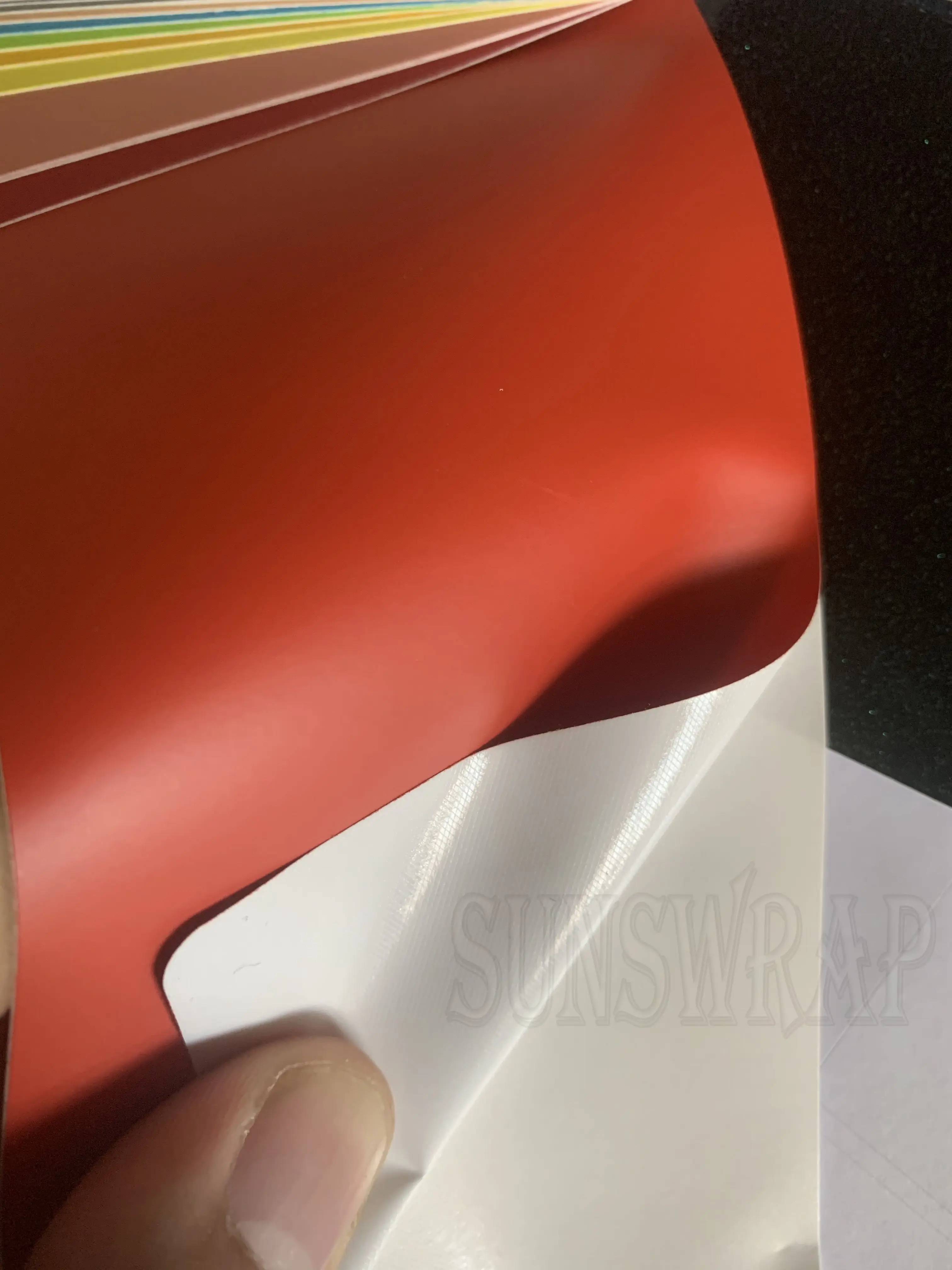 

Matte Car Wraps Satin Matt Carmine Red Vehicle Wrapping Vinyl 1.52x18m Roll Matte Car Color Change Car Body Wrap Sticker
