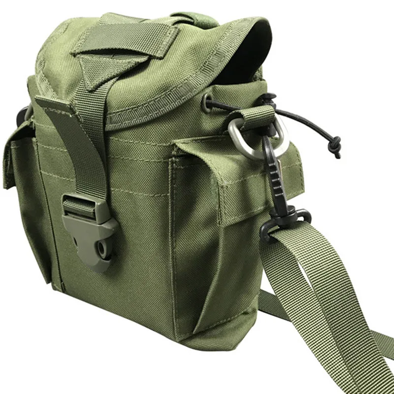 Marching Outdoor Sports Portable Strap Molle Protective Cover 78 Water Bottle Slant Hanging Multi Functional Bag