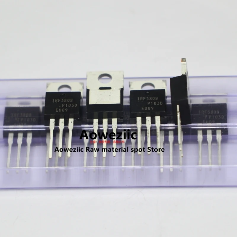 Aoweziic IRF3808PBF แท้นำเข้าใหม่2017 + 100% IRF3808ไปยัง-220 N ช่อง MOS หลอด75V 140A