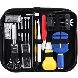 147 Pcs Watch Repair Tool Set Detachable Watch Strap Remover Bottom Cover Holder Fixing Kit Open The Watch Replace The Battery.