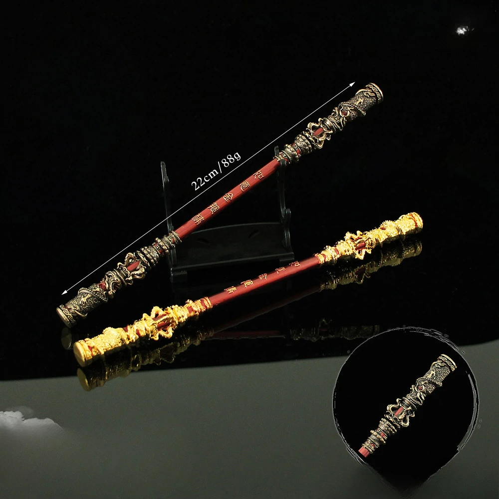 

22 см Золотой обруч Sun Wukong, ручная маленькая модель, опора из сплава, антикоррозийный, высокое качество, Sun Wukong