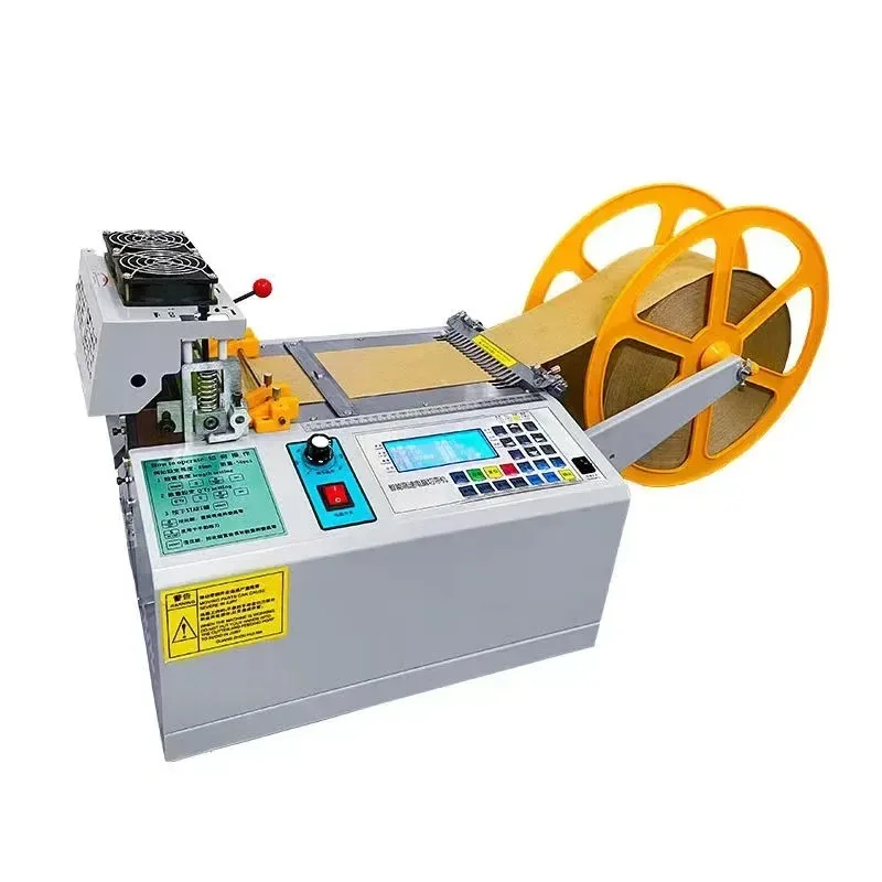Upgrade New Ribbon Computer Tape Cutting Machine Hot Cold Belt Breaker Zipper Automatic Cutting Machine Ribbon Hot Cutting Machi