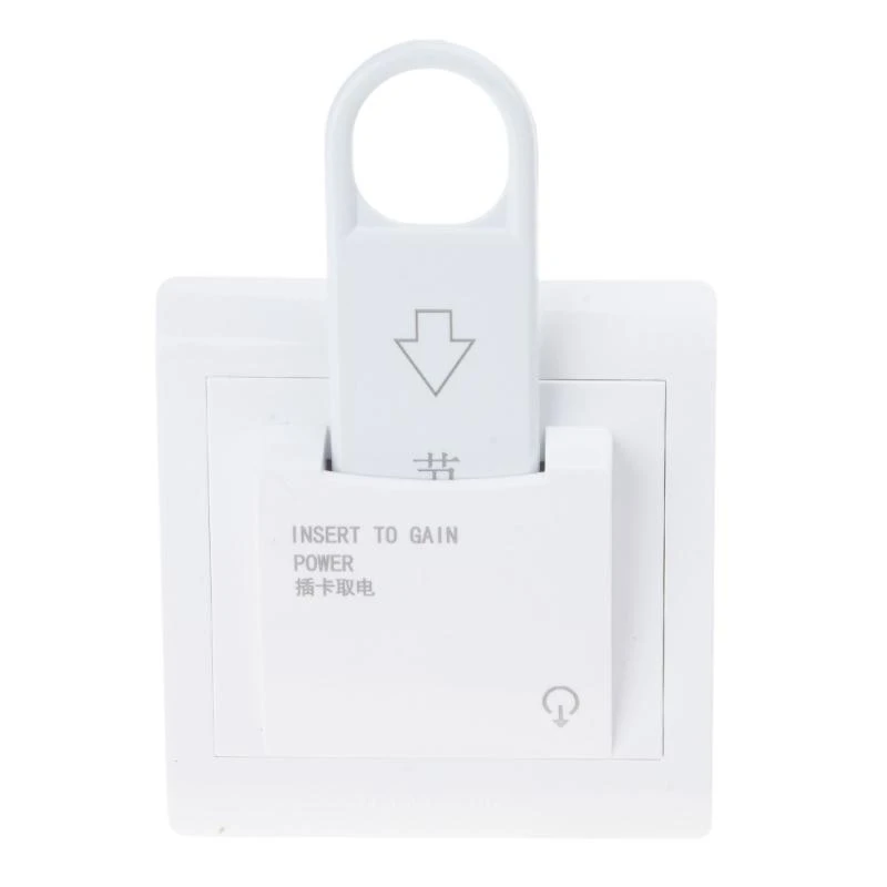 

Inser 86-type Hotel Card Energy Saving Switches Insert Room