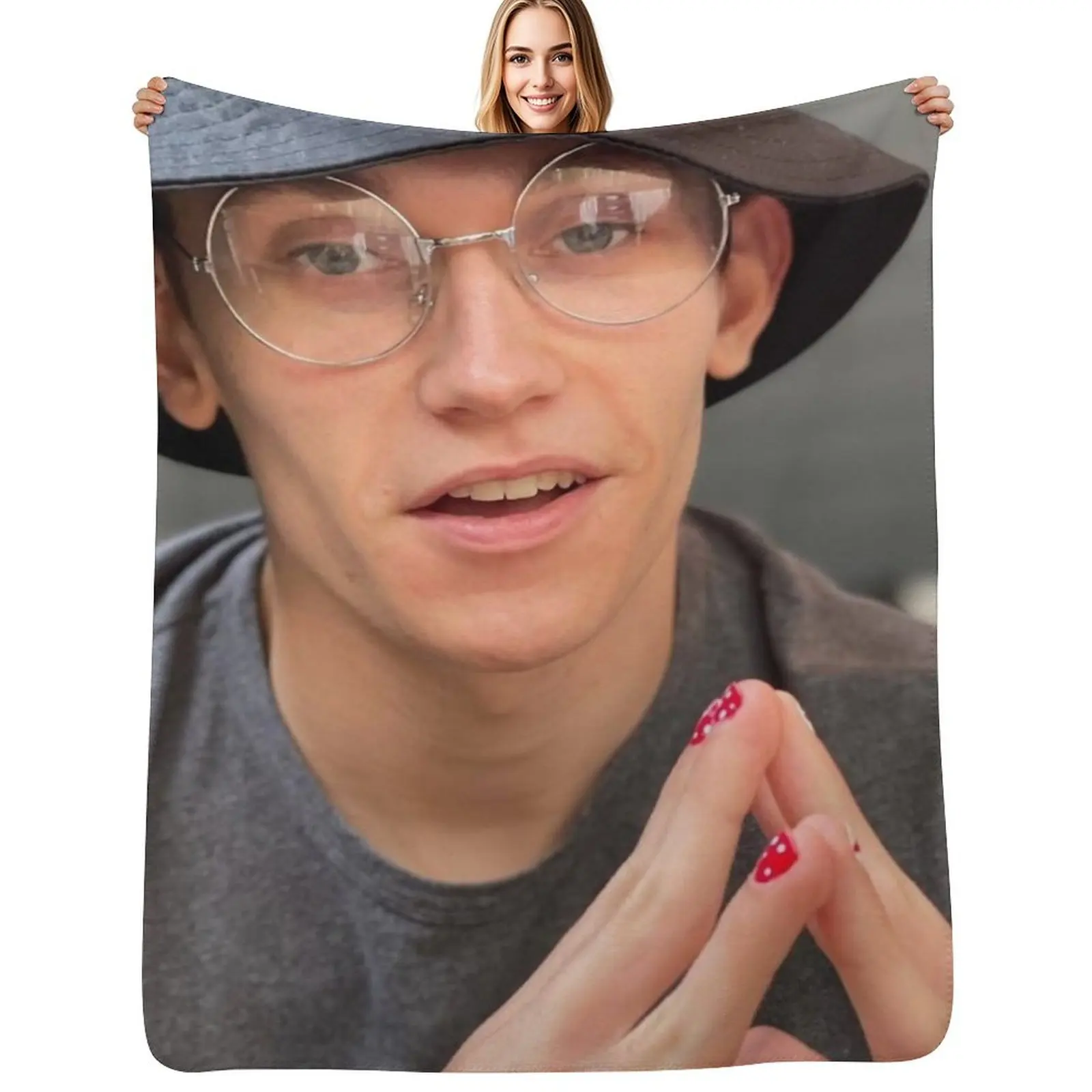 

Jack Manifold Throw Blanket Giant Sofa Cute Plaid for babies Vintage Blankets