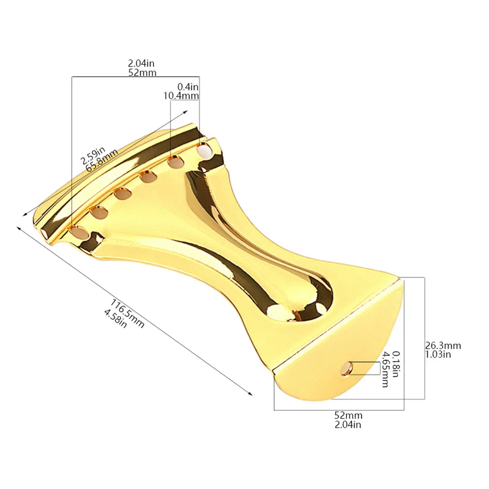 Cordiera per chitarra con design a foro, regalo di Natale a 6 corde in metallo facile da usare