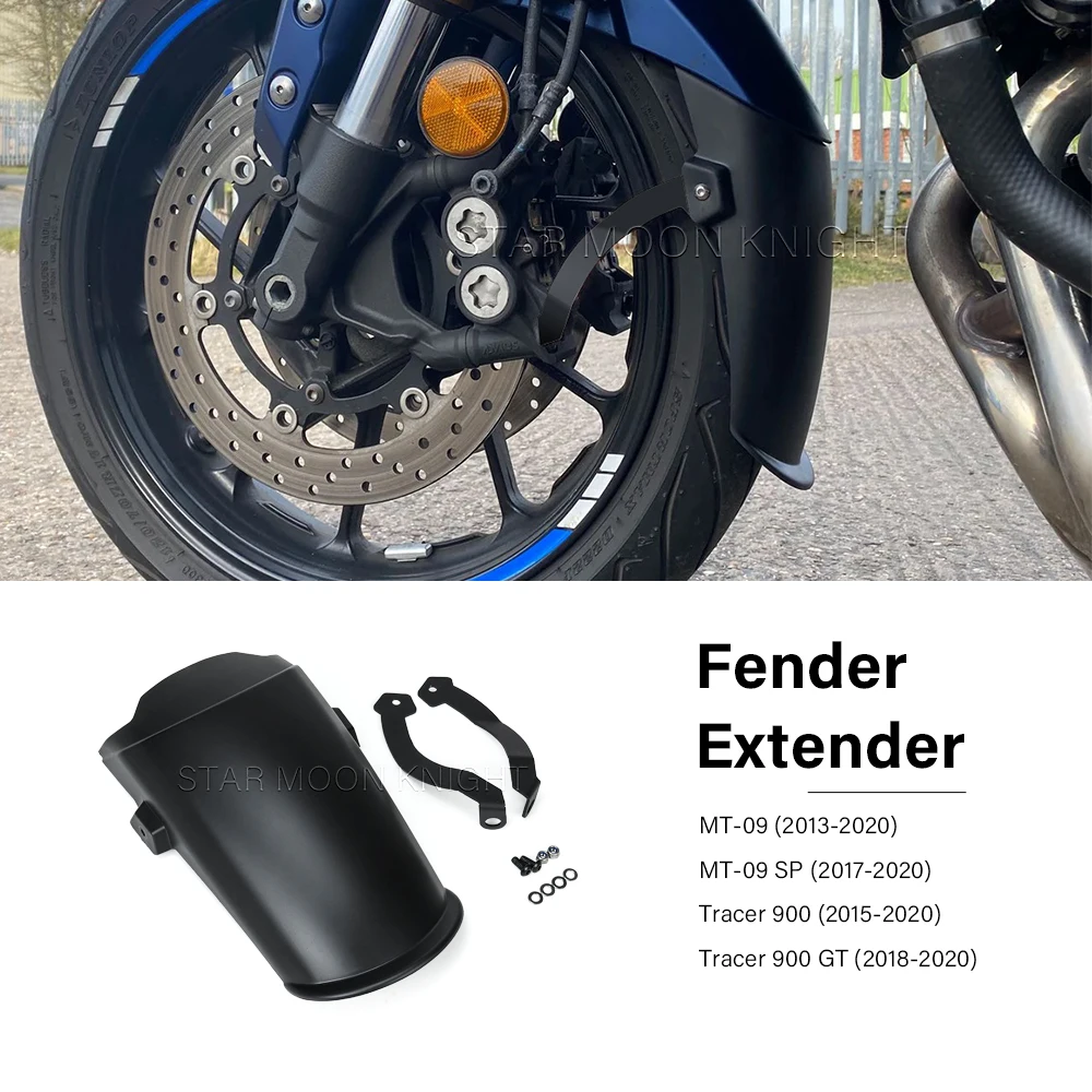 

Tracer 900 GT For Yamaha Tracer 900 MT-09 2013- MT-09 SP Fender Splash Cover Extensions Fender Extender Accessories