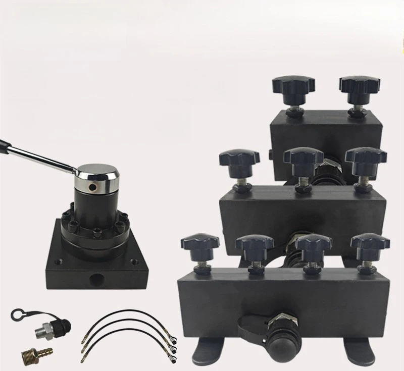 Hydraulic Tools High Pressure Three-way Valve Oil Circuit Distribution Valve Three Way Distributor Oil Distribution Valve