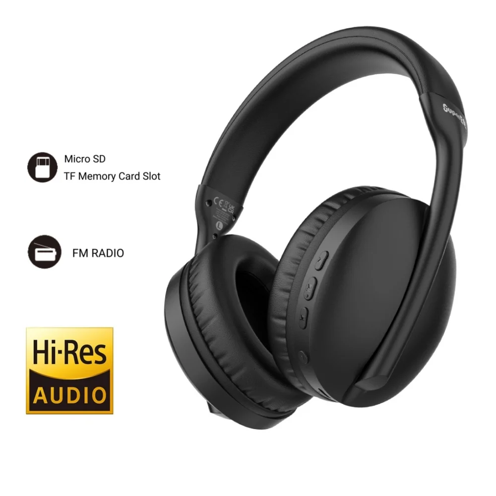 

Беспроводные наушники SuperEQ S6001 Bluetooth 5.3 с микро/наушниками FM-радио