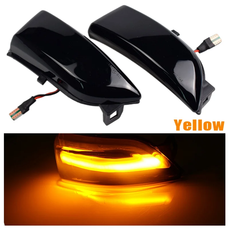 أضواء البور-مرآة ABS إشارة LED مؤشر الأضواء الساطعة لفورد رودستر رينجر T6 2012-2019