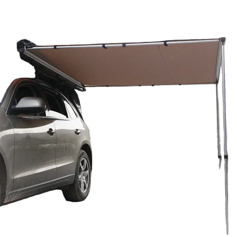 Aluminum 4x4 flat camping tent car side awning SUV car rear awning camping tent for privacy screen side car awning