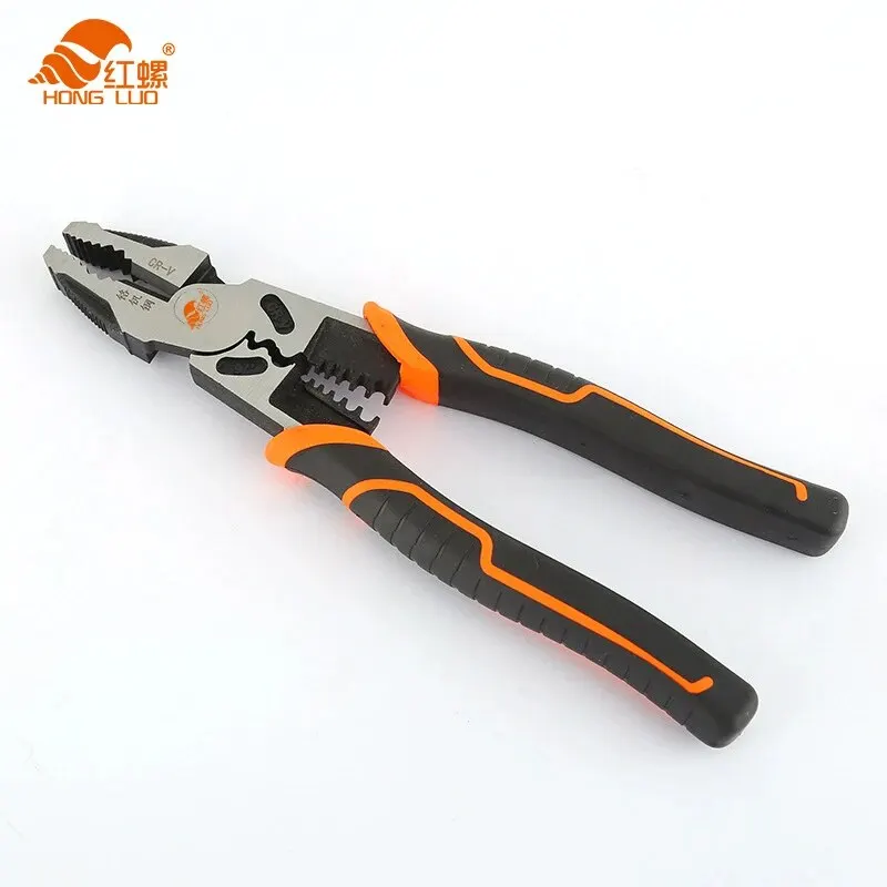 Horn 9 Inch Wire Pliers Sharp Large Opening Stripping Pliers Industrial Grade Multifunctional Hardware Manual Tools