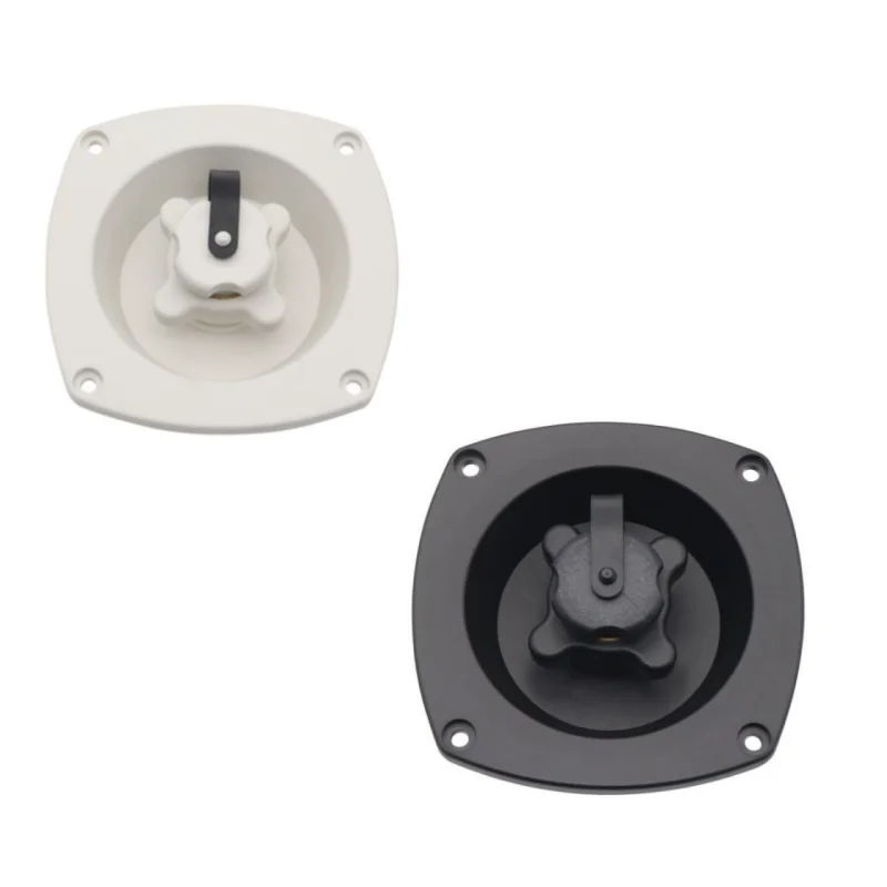 ISURE MARINE RV Water Inlet Camping Car Water Inlet Black/White Built-In Check Valve With Quick Connector, RV Accessories