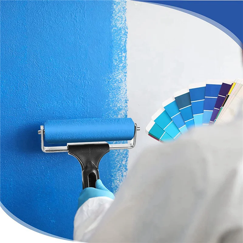 ABAE-12Pcs لصياغة 2.2 و 4 بوصة الأسطوانة الفينيل الأسطوانة أداة للطباعة الطباعة الفن صياغة كتل التحبير ختم #2